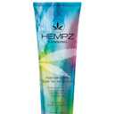 HEMPZ Hypoallergenic Dark Tan Maximizer - Herbal Moisturizing Self Tanning Lotion - Fragrance Free for Tanning Beds, Beach, Sun 9 Fl OZ