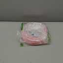 White Rubber Weather Stripping Door Seal Strip, D Shape Door Weather Seal Strip, Self-Adhesive Soundproofing Frame Insulation Tape for Doors Frame/Window Seal,Blocks Cold Drafts Noise (33 feet)