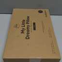 KeaBabies Toddler Pillow with Pillowcase, Jumbo 14X20 - Soft Organic Cotton Toddler Pillows for Sleeping - Machine Washable - Perfect for Travel, Toddler Bed Set (Bumble Bear)