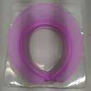 Kair Bath Visor for Babies, Silicone Air Cushioned Shower Cap for kids, Shower Water Guard for 1-9 Years Children bath and Toddler Bath (Head Circumference Greater Than 15 Inches) (Purple)