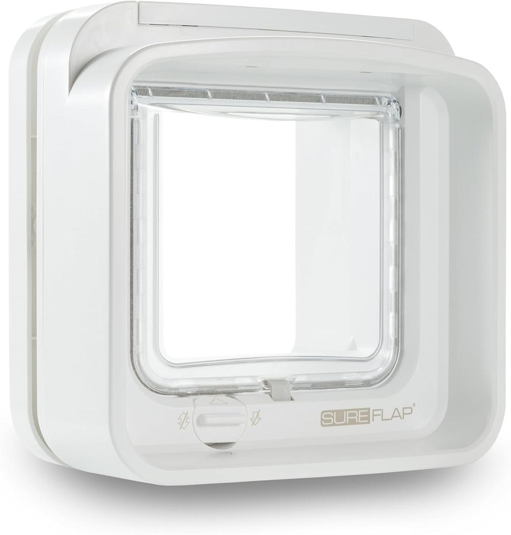 SureFlap DualScan Microchip Cat Door - Door Opening is 4 3/4" H x 5 5/8" W