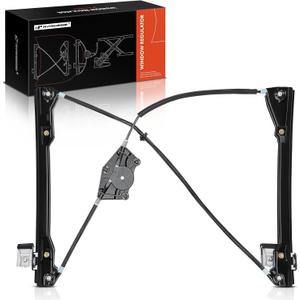 A-Premium Front Right Passenger Side Power Window Regulator Without Motor Compatible with Volkswagen Beetle 1998-2010