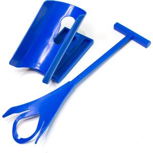 DMI Sock Aid & Shoe Horn, Mobility Aid for Seniors and Those with Limited Movement, FSA & HSA Eligible, 3 Easy Steps, Easy Storage