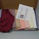 Lictin 8-Pack Muslin Baby Bibs - Bandana Drooling and Teething Bibs, Unisex Cotton (Warm)