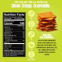Every Body Eat Snack Cracker Thins, Fiery Chile Lime - Gluten Free, Vegan, Dairy Free, and Seed Oil Free, 4oz (EXP 02/22/26)