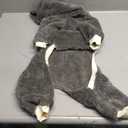 Esobo Fashion Winter Dog Warm Coat Jacket Four-Legged Neck Warm Pet Sweaters for Large Dogs (Grey)