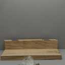 36 Inch Floating Shelves for Wall Rustic Light Wood Wall Shelves for Bedroom Set of 4
