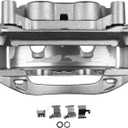 A-Premium Disc Brake Caliper Assembly with Bracket Compatible with Select Chevy and GMC Models - Silverado 3500 HD/Sierra 3500 HD 2011-2019 - Rear Left Driver Side