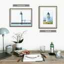 Abtgt 8x10 Picture Frame Set of 6, Rustic Retro Photo Frame Display Picture 5x7 with Mat or 8x10 Without Mat, Horizontal and Vertical for Wall and Tabletop, Brown