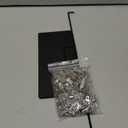 Chip Rack Display Stand with 60 Clips, 7 Rows Snack Retail Display Rack, Chip Bag Holder for Party, Snack Bar Station for Concession Stand, Candy Display (Black)