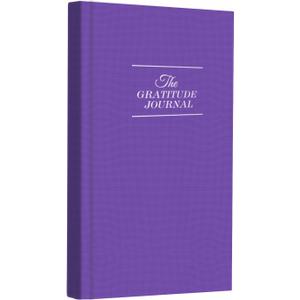 The Gratitude Journal - a Few Minutes a Day for More Happiness, Optimism, Affirmation & Reflection - An Effective Manifestation Guide Journal, Undated Daily Journals for Women & Men (Purple)