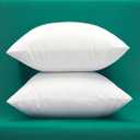 Extra Thick and Full Set of 2 Ultra Plump Cotton Fabric Throw Pillow Inserts, Filler for Decorative Cushion Cover, 26 X 26 Inches, There are Multiple Sizes to Choose from