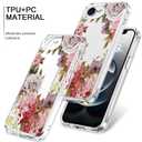 2 x bicol Compatible with 16e Case, Crystal Acrylic Clear Cover, (Mix )