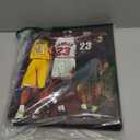 Basketball Card Binder, Trading Card Binder 9 Pocket with 50 Removable Sleeves Fits 900 Sport Cards, 3 Ring Card Holder Binder with Zipper, Collector Storage Album