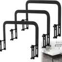 Mattress Retainer Bar Keep Mattress Stopper from Sliding,Non Slip Bed Slide Stopper to Prevent Sliding Holder in Place Gripper Gaskets for Metal Bed Frame - 3 PCS