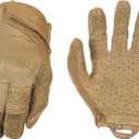 Mechanix Wear: Tactical Specialty Vent Tactical Gloves, Touch Capable, High Dexterity, Gloves for Airsoft, Paintball, and Field Work, Work Gloves for Men (Brown, Small)