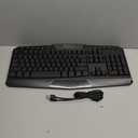 Redragon K503 Wireless Gaming Keyboard, 3-Mode (2.4G/BT/USB), RGB LED Backlit, Multimedia Keys, Fully Programmable Silent Membrane Keyboard with Wrist Rest for Windows PC Games (Black)