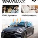 IAQWE 20% VLT Ceramic Car Window Tint Film 20 in x 10 ft Roll | High Heat Rejection, UV Block, Privacy, Shatterproof, Scratch Resistant & No Signal Interference