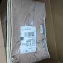 6 Panels Champagne Ceiling Drapes with Lights for Wedding 5ftx30ft Photo Backgrounds Sheer Curtains Drapery Decorations for Party Ceremony Stage Swag