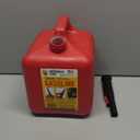 Midwest Can 2310 Safe-Flo Auto Shut Off 2 Gallon Gas Can  Durable Fuel Container with FlameShield Safety System & Quick-Flow Spout - Red - 1 Pack