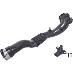 labwork Intercooler Air Intake Duct Hose Left Replacement for BMW X3 3.0L L6 2011-2016 13717604033