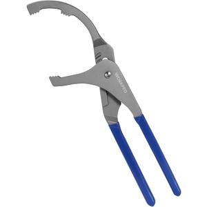 WORKPRO Oil Filter Wrench, 12" Oil Filter Removal Pliers Tools, 5-Position Adjustable Design Fits 2-1/2" to 3-3/4" in Diameter, Ideal for Engine Filters, Cars, and Trucks