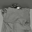 Bed Skirt King Size, Pleated Waffle Weave Bed Skirt with Split Corners, Tailored Dust Ruffle 12 Inch Drop Easy Fit, Machine Washable (Grey, King - 12" Drop)