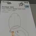 Brondell Bidet Toilet Seat Non-Electric Swash Ecoseat, Fits Elongated Toilets, White - Dual Nozzle System, Ambient Water Temperature - Bidet with Easy Installation