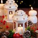 48 Pack White Floating Candles 3 inch Unscented Floating Candles for Centerpieces 8 Hours Long Burn Time-3 Floating Candle Bulk for Wedding Cylinder Vases