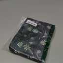 Sonuimy Insulated Lunch Bag Women, Reusable Cute Tote Lunch Box for Adult & Men, Leakproof Cooler Lunch Bags for Work Office Travel Picnic (Black with White Daisy)