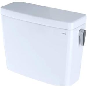 TOTO Drake 1.28 GPF Toilet Tank with Right-Hand Trip Lever, Cotton White - ST776ER#01