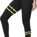 Beister Medical Compression Leggings Women & Men 15-20mmHg Opaque Footless Waist High Compression Stockings & Thighs, Circulation Support Pressure Pantyhose for lipedema, Varicose Veins, Oedema, DVT (4X-Large, Black)