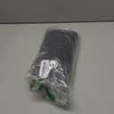 LazBlinds 100% Blackout Roller Shades, No Tools No Drill Cordless Blinds for Windows, Thermal Insulated UV Protection Privacy Window Shades for Bedroom (48''W x 72''H, Black)