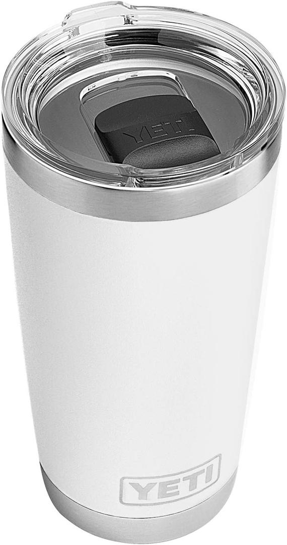 YETI Rambler 20 oz Stainless Steel Vacuum Insulated Tumbler w/MagSlider Lid (1 Count (Pack of 1))