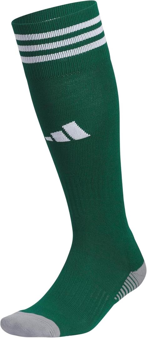 adidas Unisex Copa Zone Soccer Socks for Men and Women, Over The Calf (Small, Team Dark Green/White)