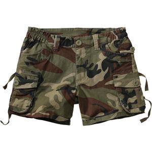Cargo Shorts for Women Trendy High Wasited Casual Summer Stretchy Utility Cut Off Shorts with Zipper Pockets (8, Camouflage)