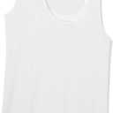 Amazon Essentials Women's Slim-Fit Tank Top, Pack of 2, White, XX-Large