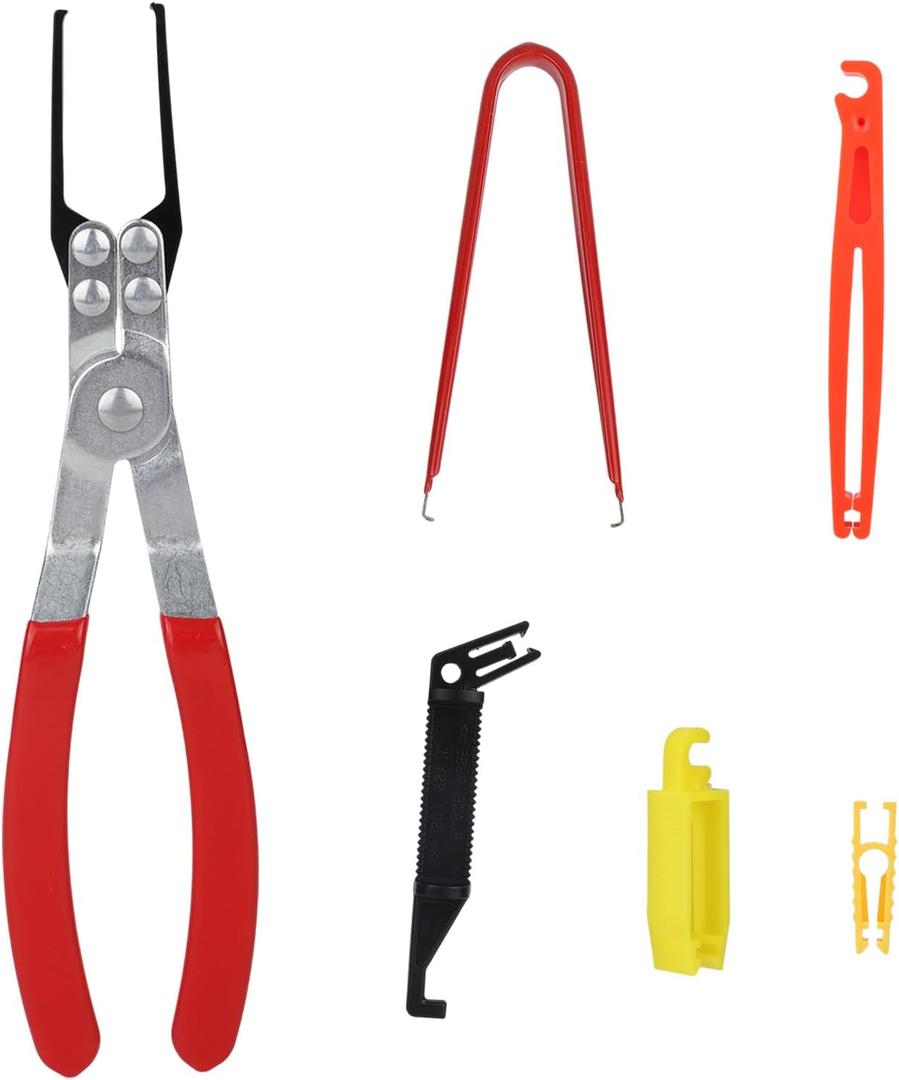6 Pcs Relay and Fuse Removal Tool Set, Automotive Relay Puller Pliers & Fuse Puller Tool Car Electrical Disconnect Pliers for Car Motorcycle Truck Fuses Replacement (EXP 07/21/26)