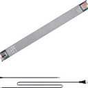 12V 60W LED Driver, Ultra Thin 2cm/0.78in Width Low Voltage Transformer, AC 100-130V to DC 12V 5A LED Power Supply,IP30 NO Waterproof for Indoor LED Strip