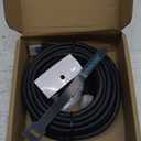 Cat 8 Ethernet Cable, 25ft Cat8 Heavy Duty High Speed Internet Network Cable, Professional LAN Cable, 26AWG, 2000Mhz 40Gbps with Gold Plated RJ45 Connector, Shielded in Wall, Indoor & Outdoor
