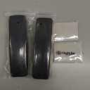 HIGHLIKE 2 or 3 -Pack Blue Light Blocking Reading Glasses with Hard Cases, Semi Frame Spring Hinge Readers Glasses (C02: Black Gunmetal Silver)