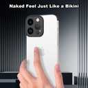 Metal Frameless Phone Case Compatible with iPhone 12 Pro Phone Models Minimalist Bumper Shell (Black Metal)