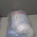 PARTISKY Blue Tulle Tutu Table Skirt for Rectangle Tables or Round Table,Led Light String Table Cloth for Boys Girls Baby Shower Baby Shark Themed Party Dessert/Cake Tables (72" x 30" (Rectangular))