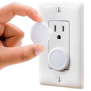 Outlet Covers Baby Proofing (100 Pack) Safe & Secure Electric Plug Protectors | Sturdy Childproof Socket Covers for Home & Office | Easy Installation | Protect Toddlers & Babies | White, Pack of 2 