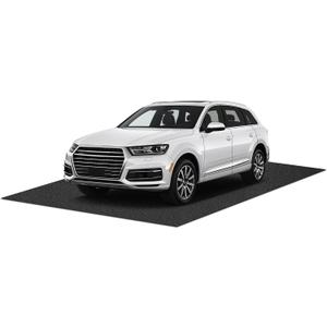 17 x 7.4 Ft Extra Large Garage Floor Mat, Premium Oil Leaks Absorbent Oil Spill Mat,Waterproof Backing Garage Mat,Reusable, Washable, Protects Floor,DurablePE