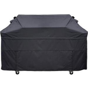 69" Waterproof 600D Grill Cover Fits for Cuisinart CGWM-085 Series Pellet Grill Parts, Heavy Duty Grill Cover Anti-UV, Fade Resistant, Murable Rip-Resistant Polyester, 69" x 23" x 45"