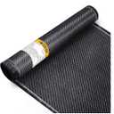 3.3ft x 12" Carbon Fiber Cloth Roll, 3K/220g Carbon Fabric, 2x2 Twill Weave Carbon Fiber Sheets Raw Material, Repair Kit for DIY Repair Cars Furniture