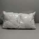 Euro Pillow Inserts 26 x 26 (Pack of 2, White), Down Feather Pillow Stuffer, Premium White Pillows for Bed, Couch, and Cushion