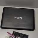 Boifun 17.5" Portable TV/DVD Player Combo with 15.6" Large HD Swivel Screen, Digital TV ATSC Tuner, Built-in Battery, Support HDMI in/USB/Micro SD/AV Out and Multiple Disc Formats, Black