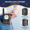 Wireless Dog Fence, Electric Fence for Dogs,Training Collar with Remote Control 3800FT Range, Portable Dog Perimeter Collar with 3 Training Mode Flash Light & Waterproof for 2 Dogs Collar
